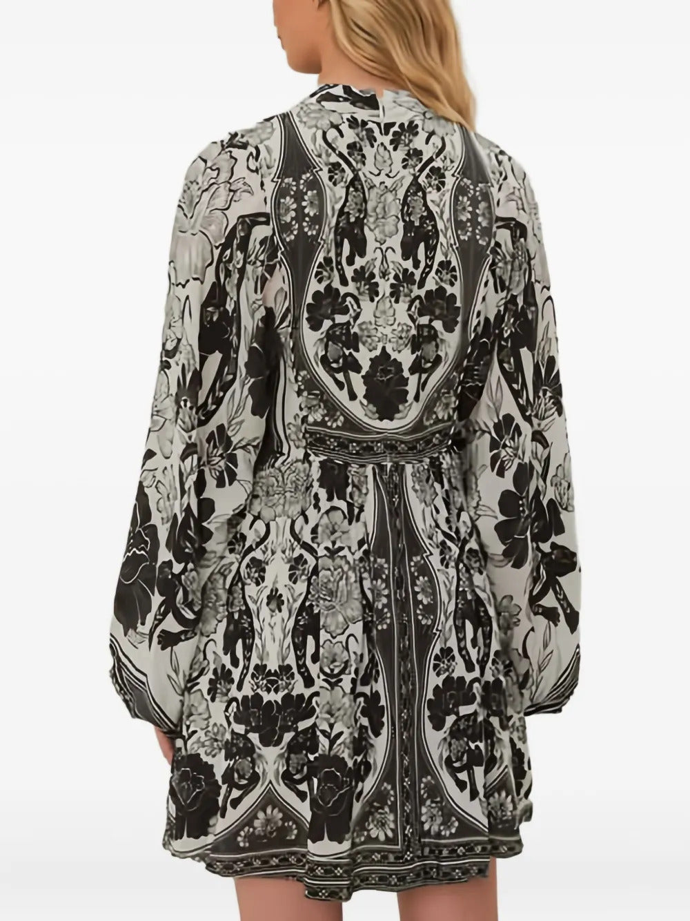 FARM Rio floral-print mini dress - Image 4