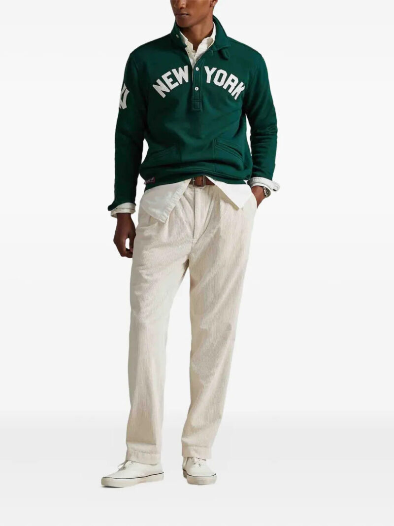 Polo Ralph Lauren xYankeesbutton-fastening sweatshirt