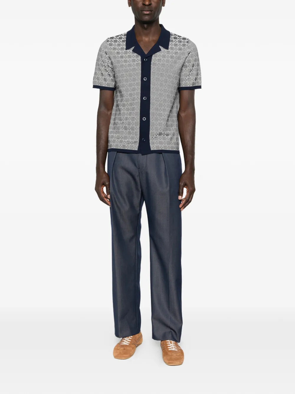 SANDRO patterned buttoned shirt - Image 4