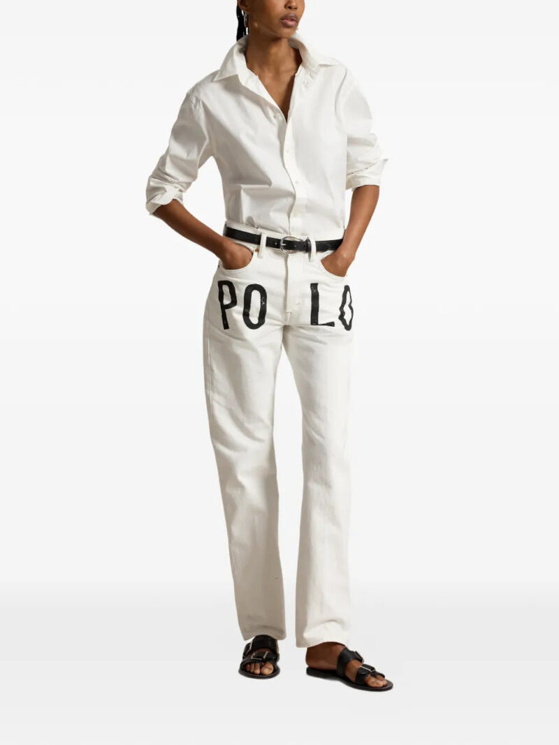 Polo Ralph Lauren  straight print trousers