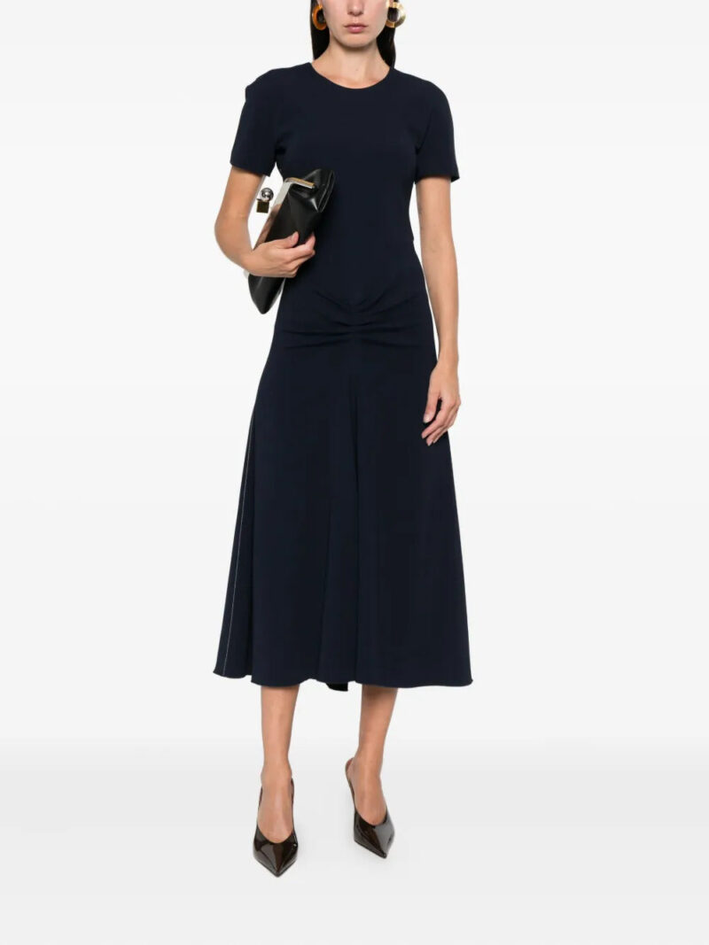 Victoria Beckham gathered midi dress