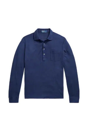 Polo Ralph Lauren  long-sleeve linen polo shirt