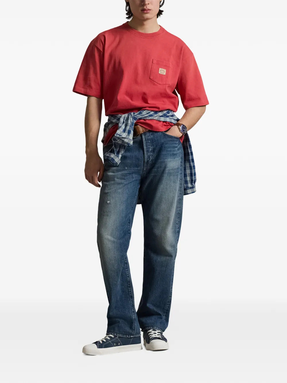 Polo Ralph Lauren patch-pocket T-shirt - Image 4