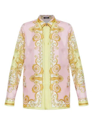 Versace Spring Barocco-print shirt