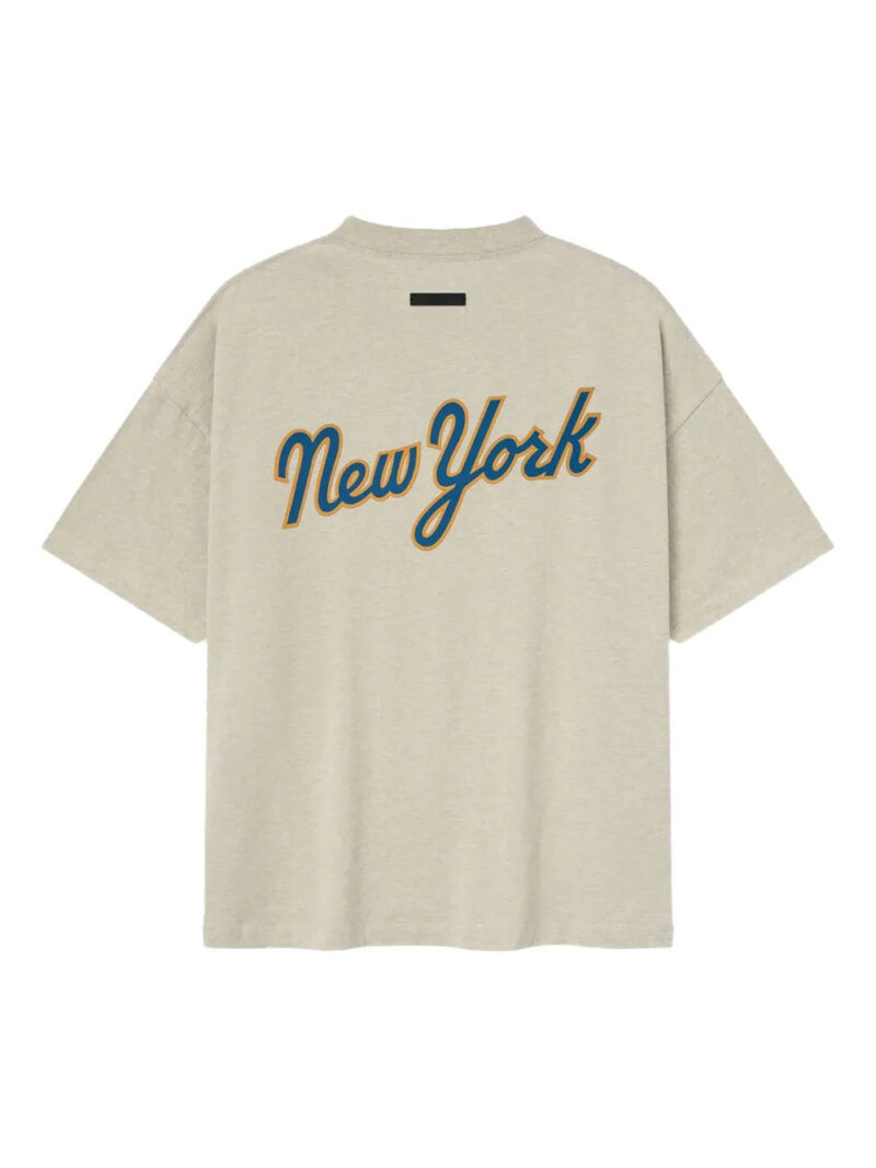 FEAR OF GOD ESSENTIALS  x New York Mets 90's printed T-shirt