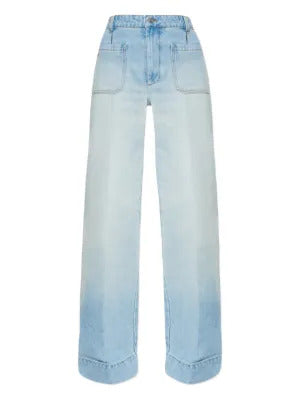 Victoria Beckham  patch-pocket jeans