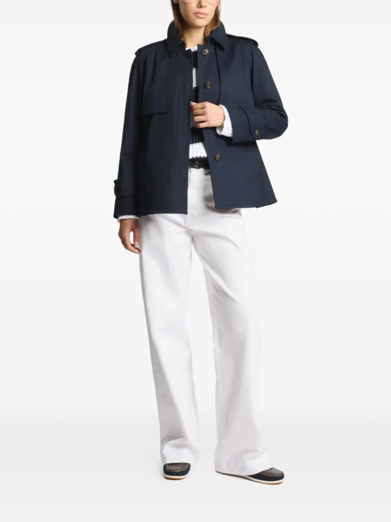 Fay buttoned trench jacket