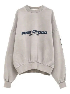 FEAR OF GOD ESSENTIALS  long-sleeve logo-print sweatshirt