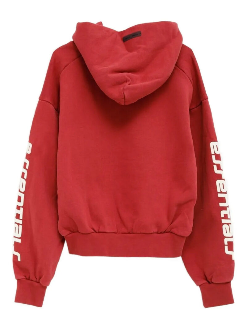 FEAR OF GOD ESSENTIALS logo-print hoodie