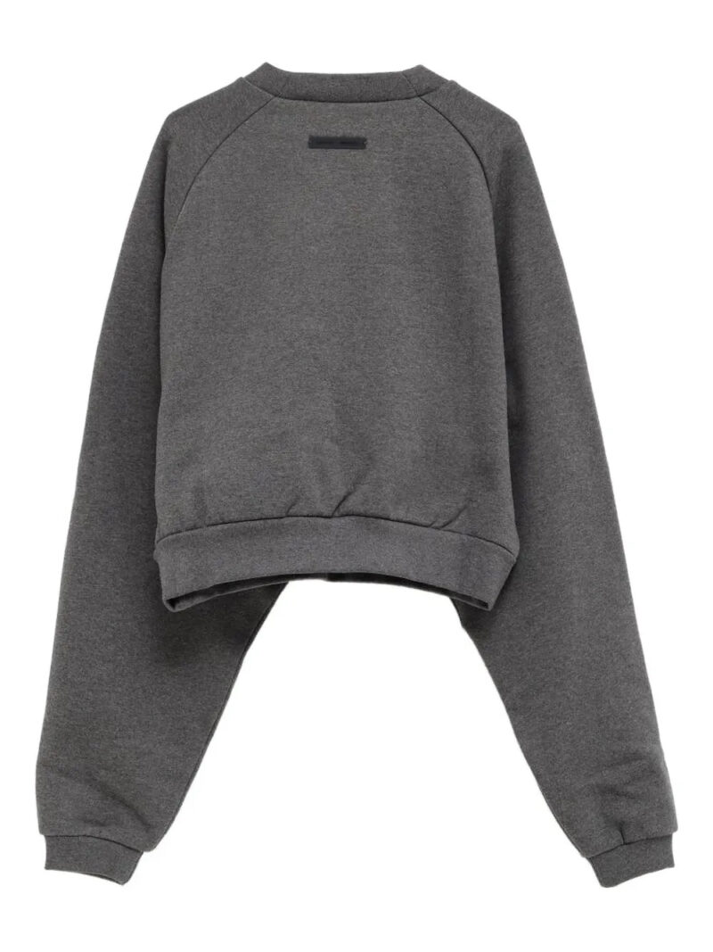 FEAR OF GOD ESSENTIALS  90s embossed-logo crew-neck sweatshirt