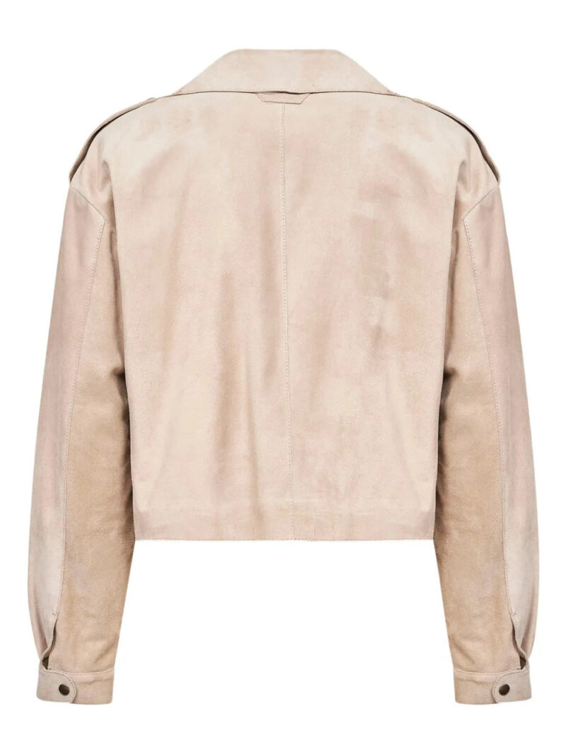 Salvatore Santoro  snap-buttoned leather jacket