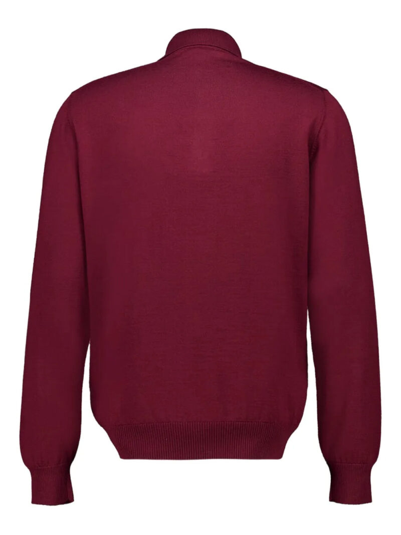 FENDI long-sleeve logo polo shirt