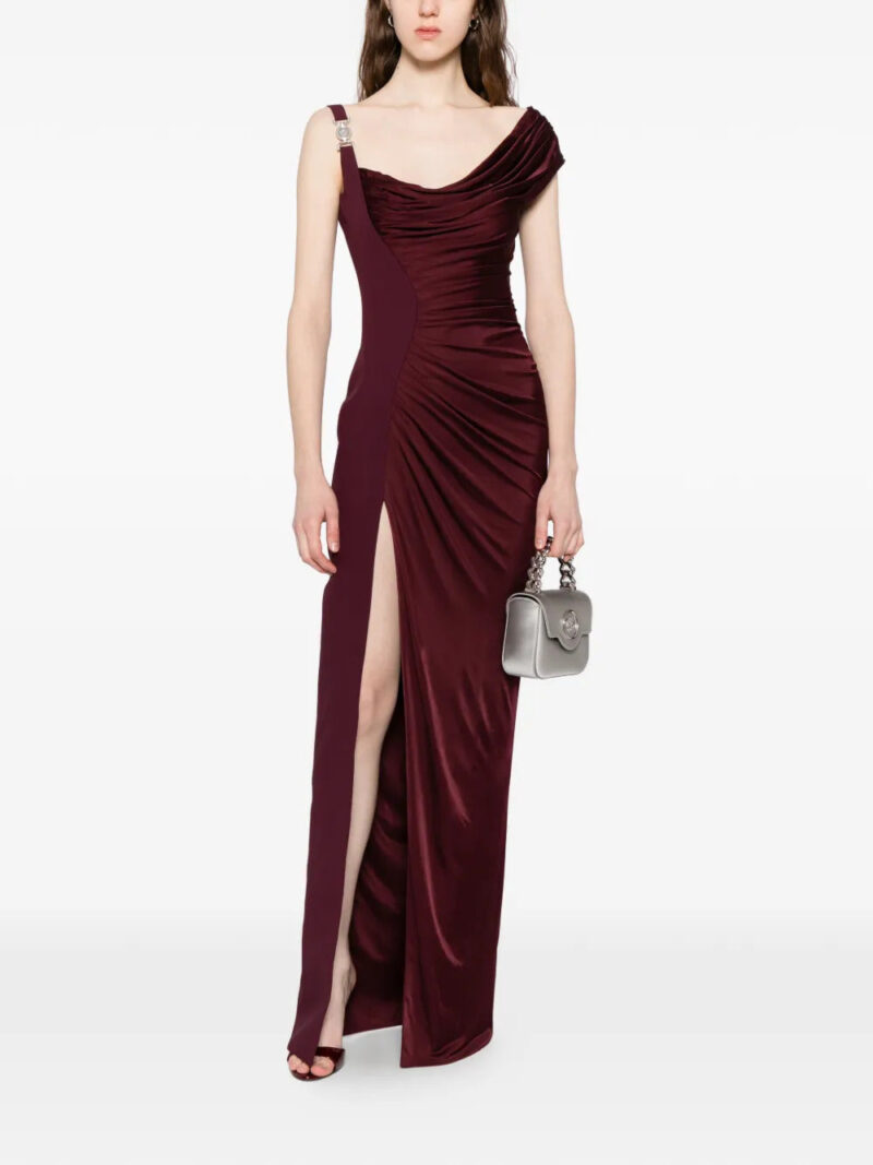 Versace  Medusa '95 draped gown