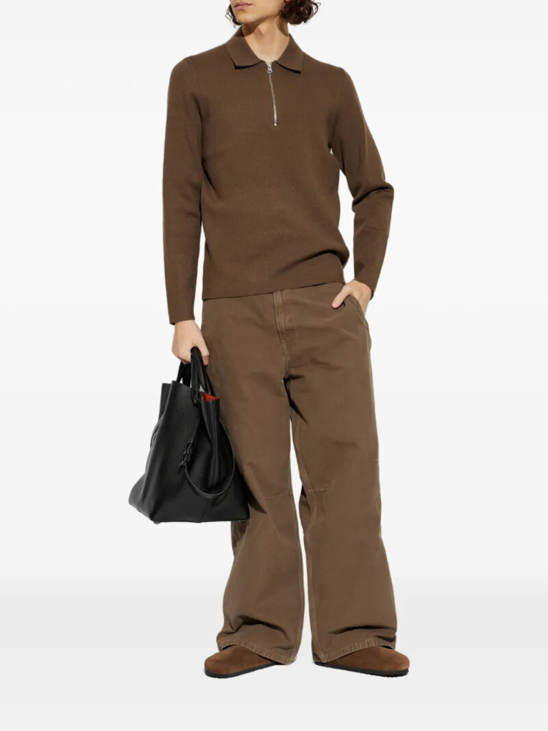 SAMSOE SAMSOE  half-zip polo shirt