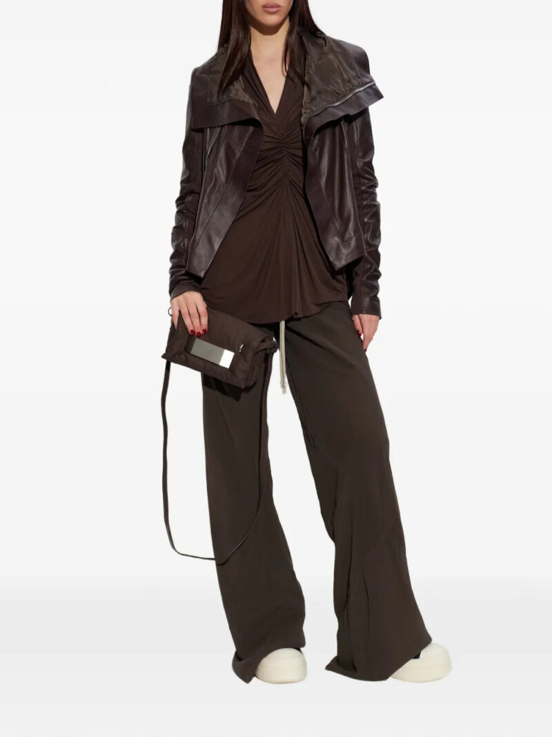 Rick Owens  draped V-neck top
