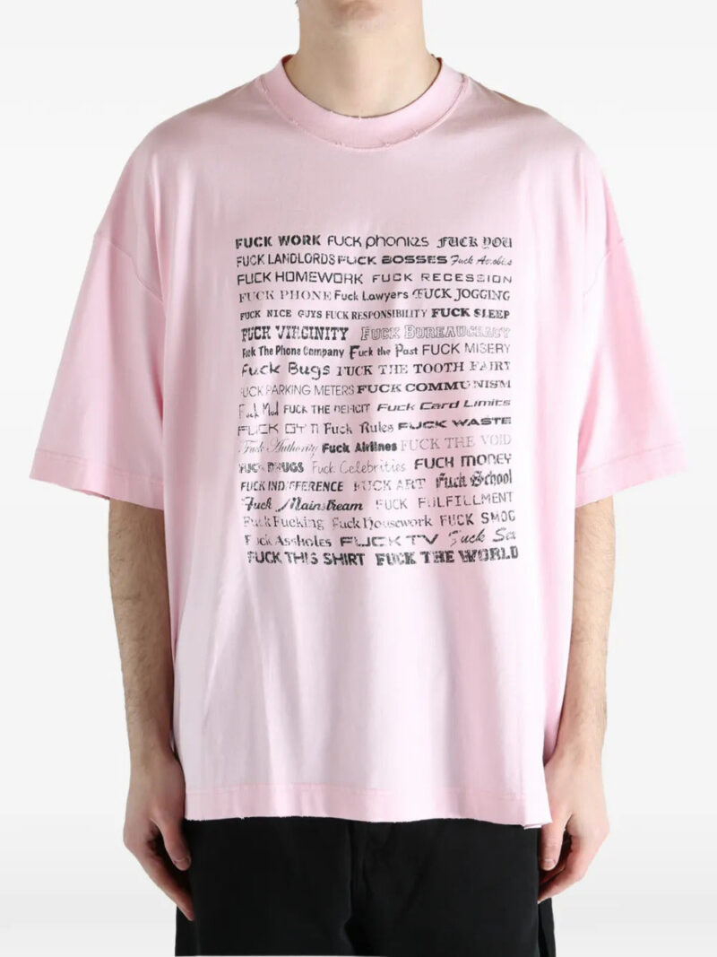 VETEMENTS  graphic T-shirt