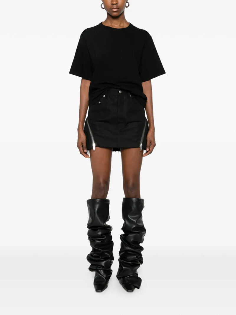 Rick Owens  Bolan Banana zip-detail mini skirt