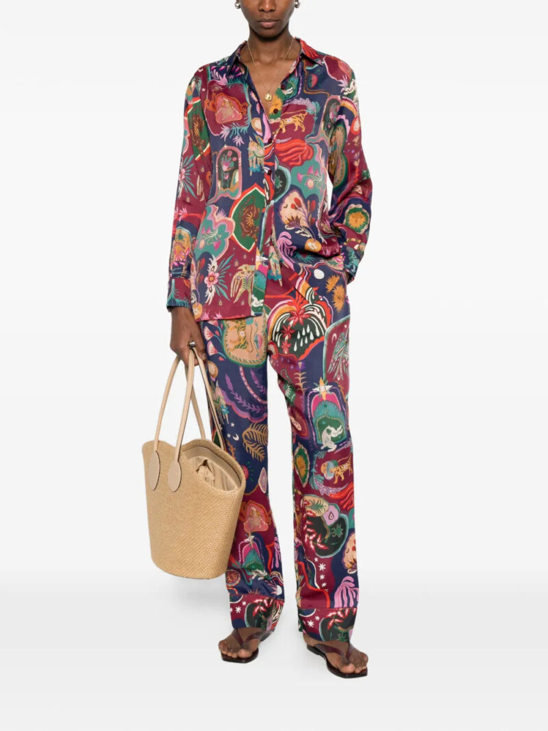 FARM Rio floral print shirt