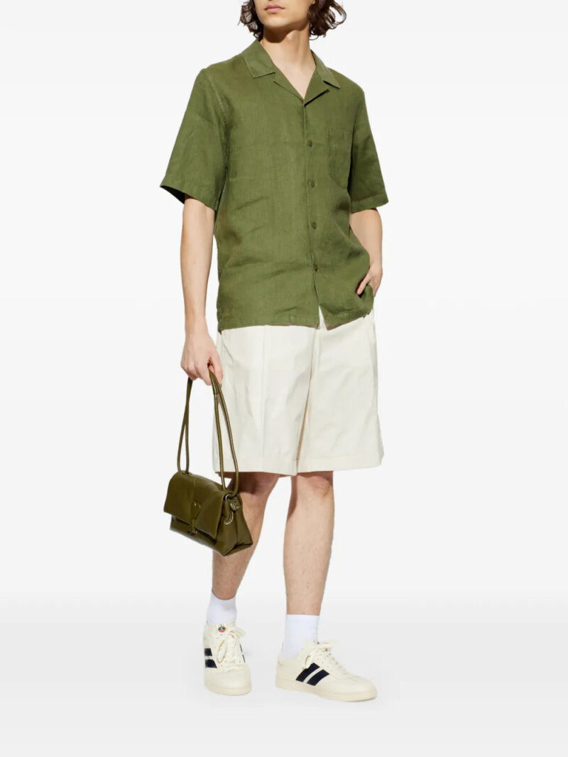 SAMSOE SAMSOE  chest-pocket short-sleeve shirt