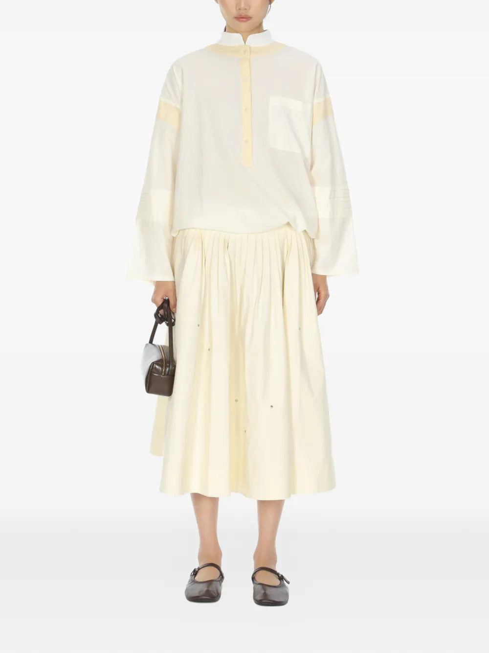SAMUEL GUÌ YANG chest puch pocket blouse - Image 4