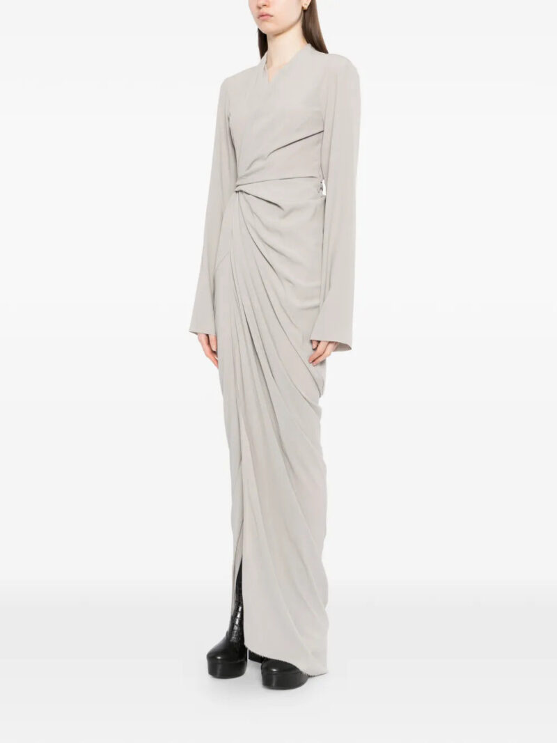 Rick Owens  wrap draped maxi dress