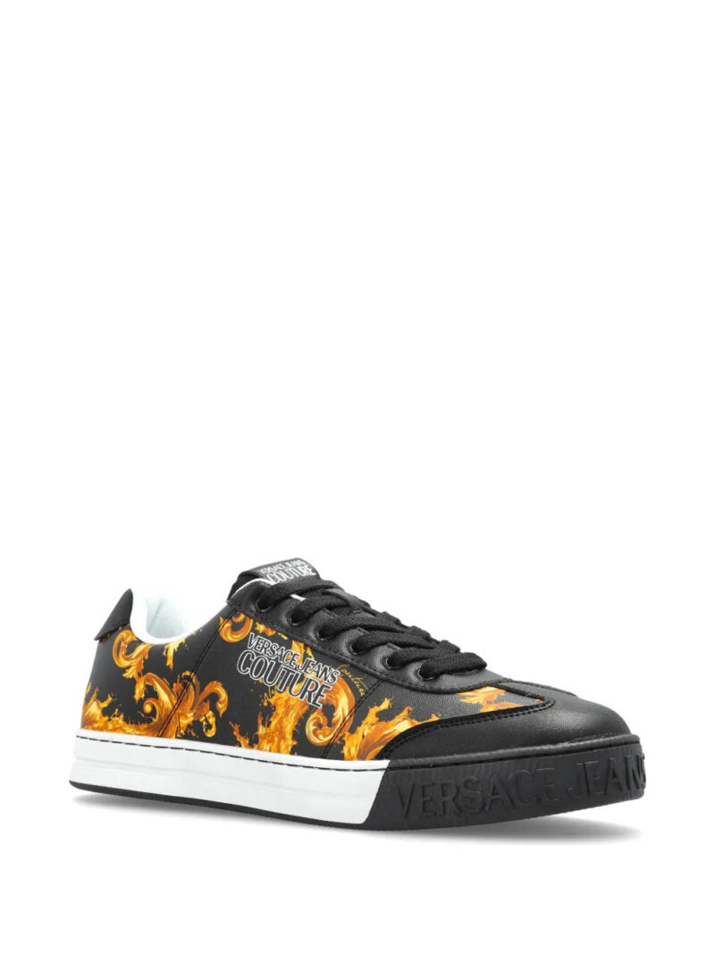 Versace Jeans Couture  Barocco-print sneakers