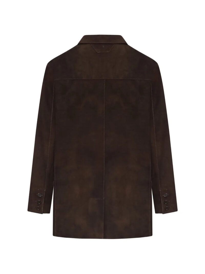 Salvatore Santoro  flap leather jacket