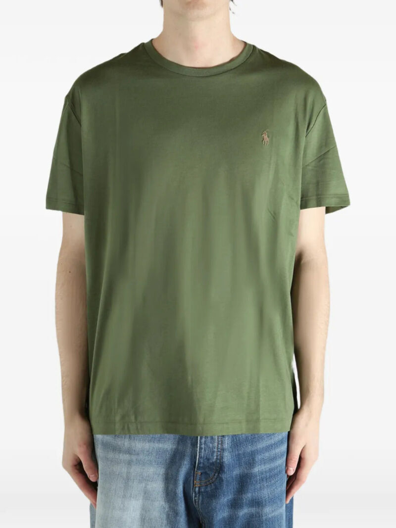 Polo Ralph Lauren  Polo Pony-embroidered crew-neck T-shirt
