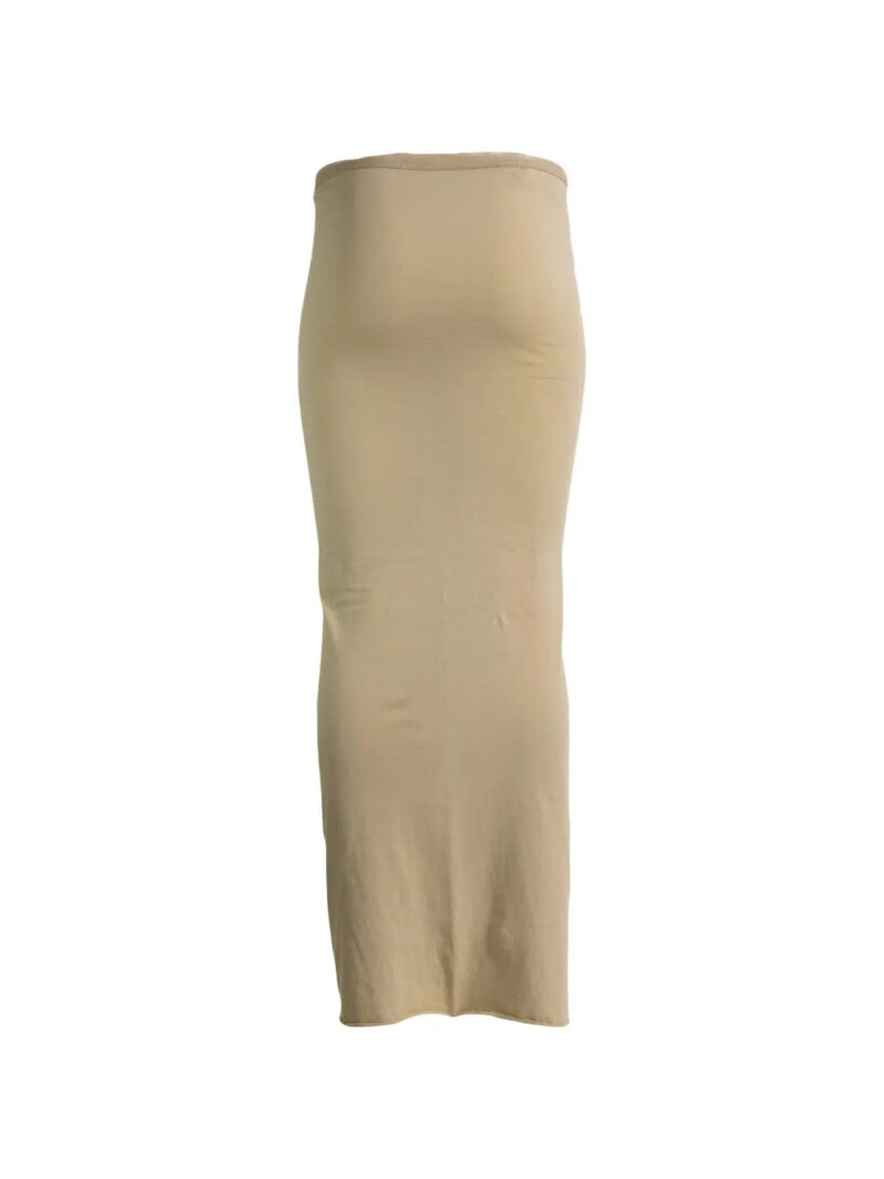 Rick Owens  drawstring slit skirt
