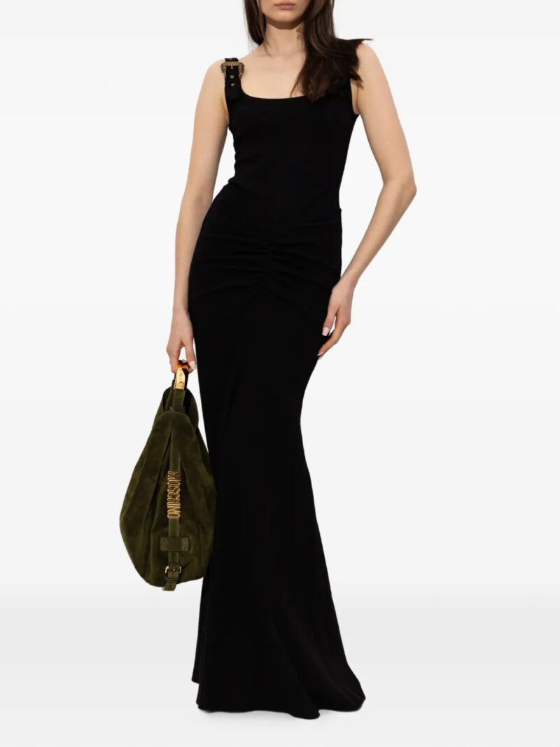 Versace Jeans Couture  Baroque-buckle maxi dress