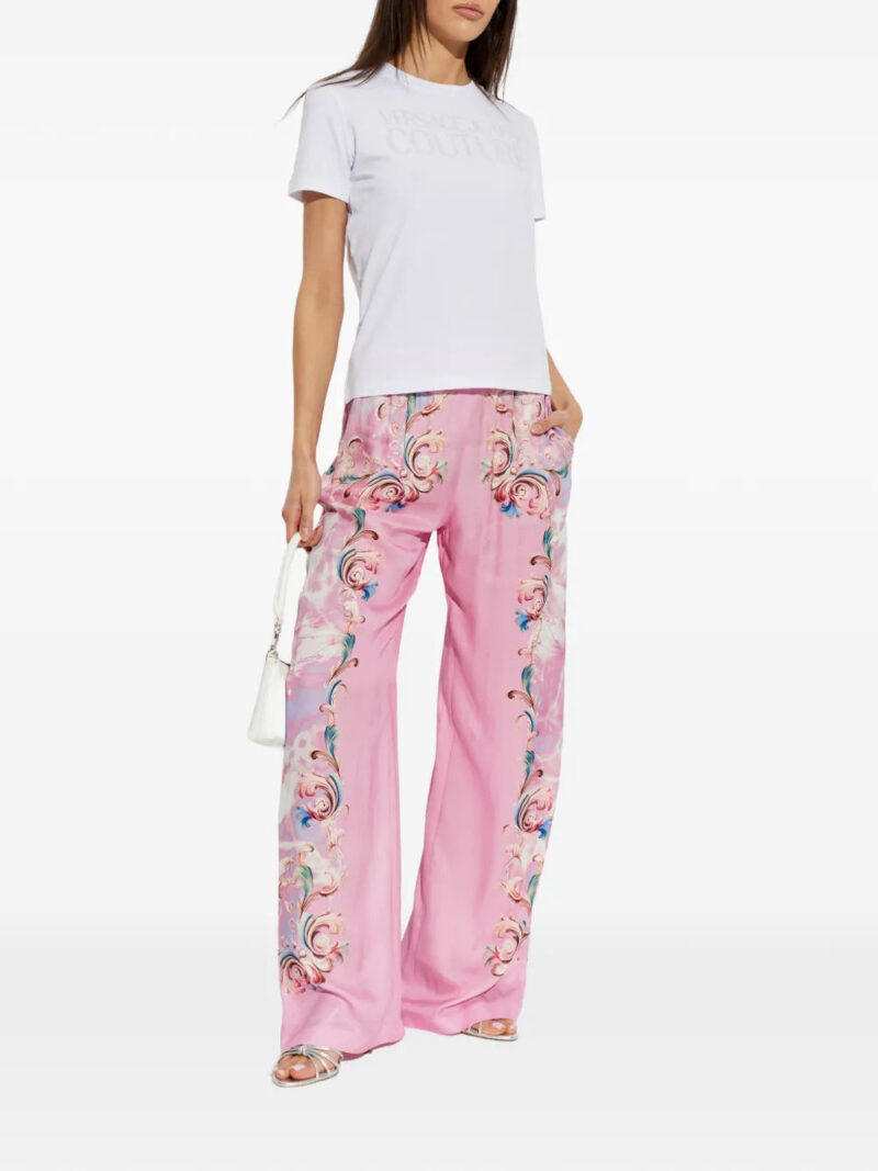 Versace Jeans Couture floral print trousers
