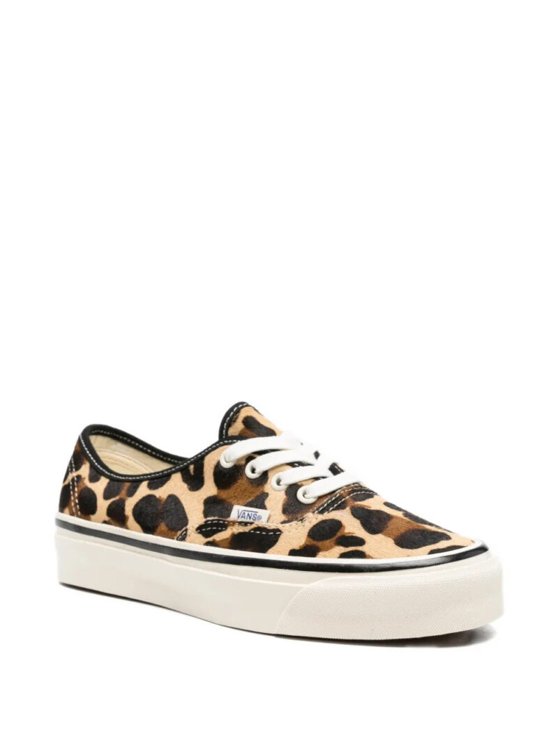 Vans  Authentic leopard-print sneakers