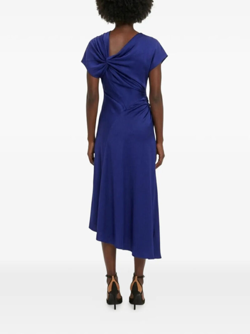 Victoria Beckham Asymmetric gathered dress