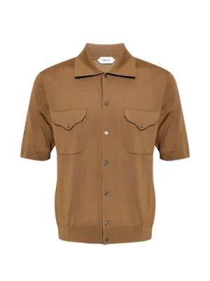 Versace  short-sleeved button-up sweater