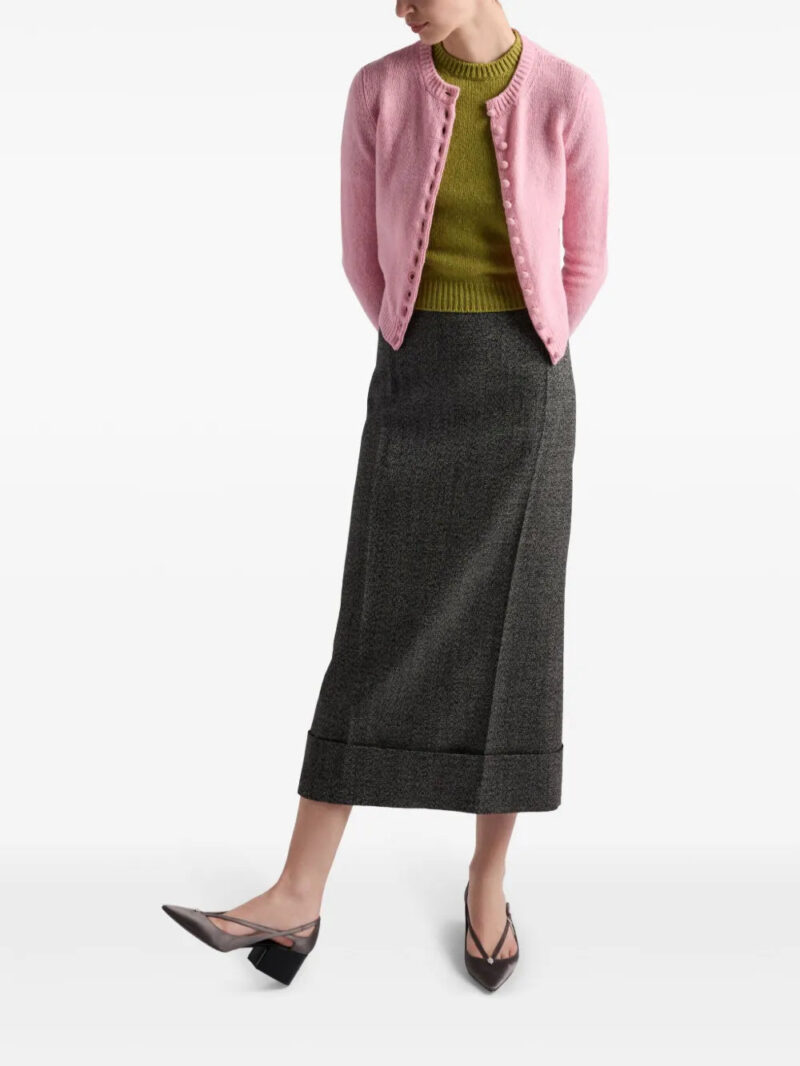 Prada  A-line maxi skirt