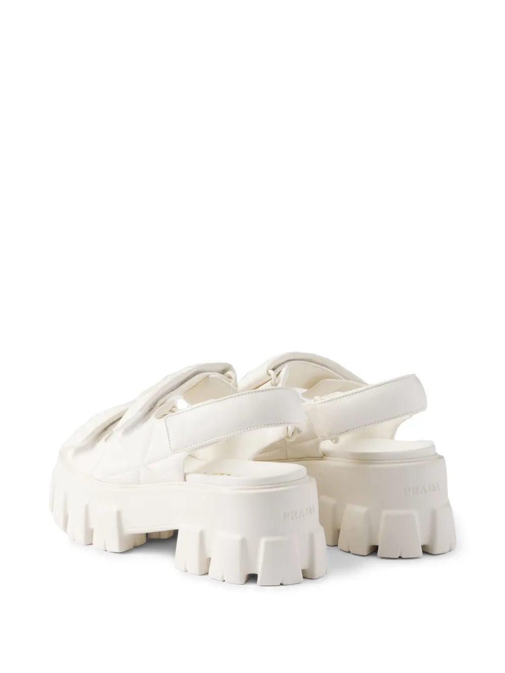 Prada 55mm Monolith sandals - Image 3