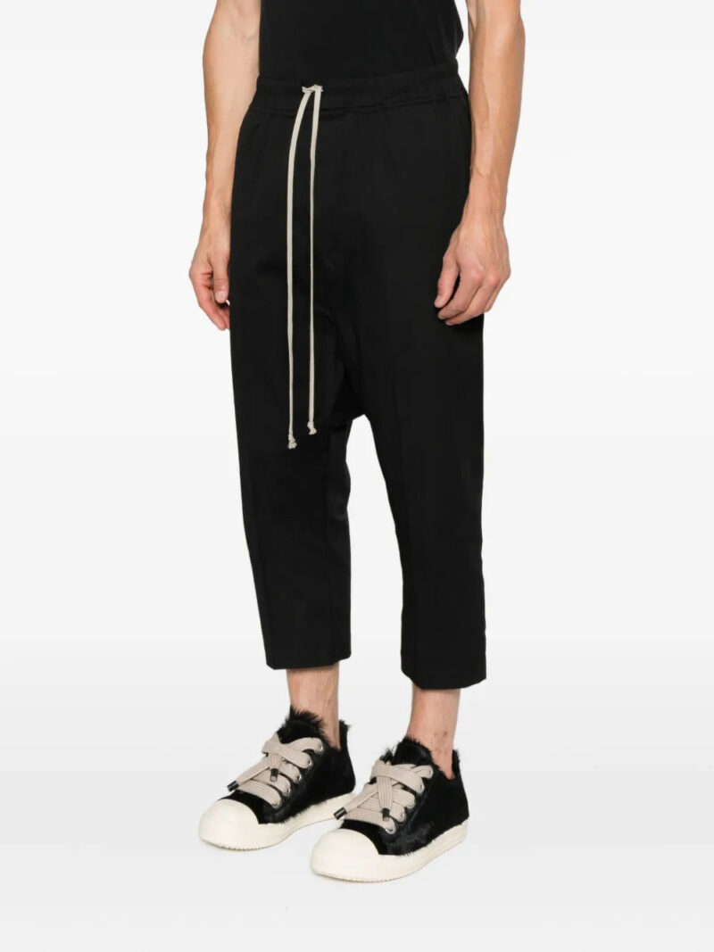 Rick Owens drawstring cropped trousers