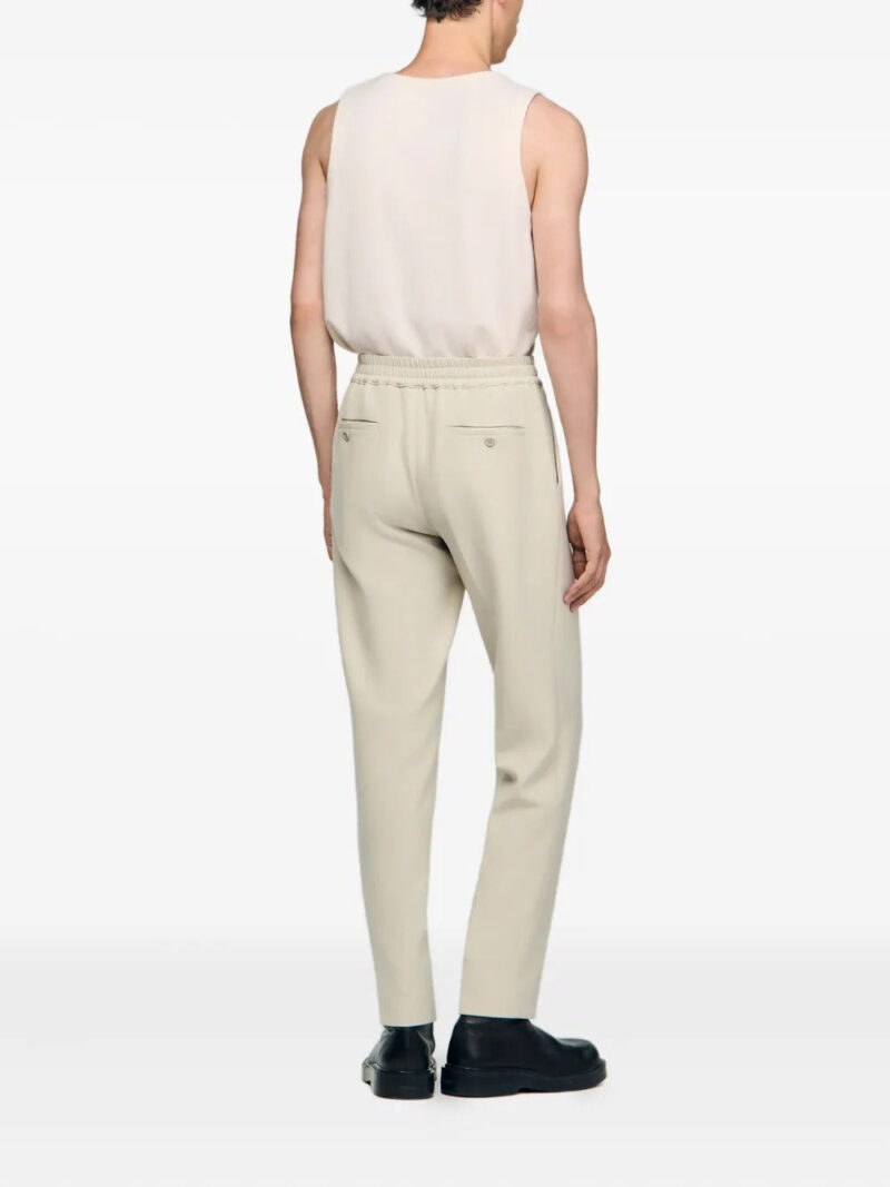 SANDRO  elasticated-drawstring trousers
