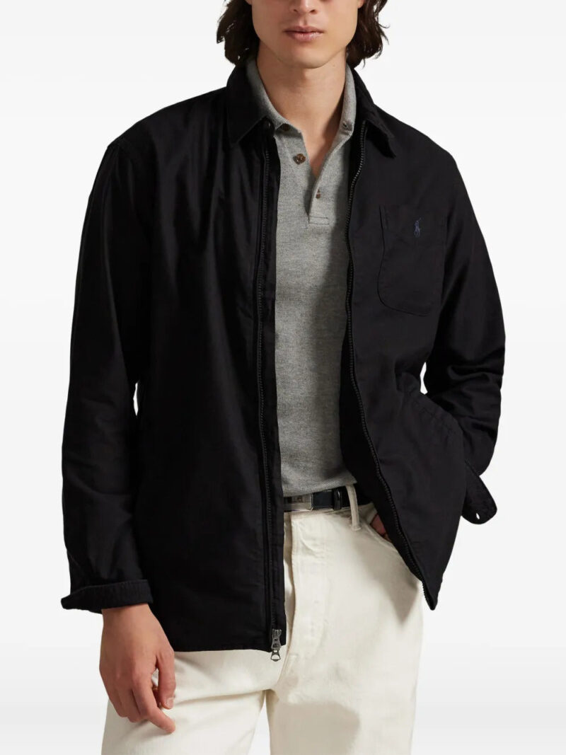 Polo Ralph Lauren  zip-front long-sleeve shirt