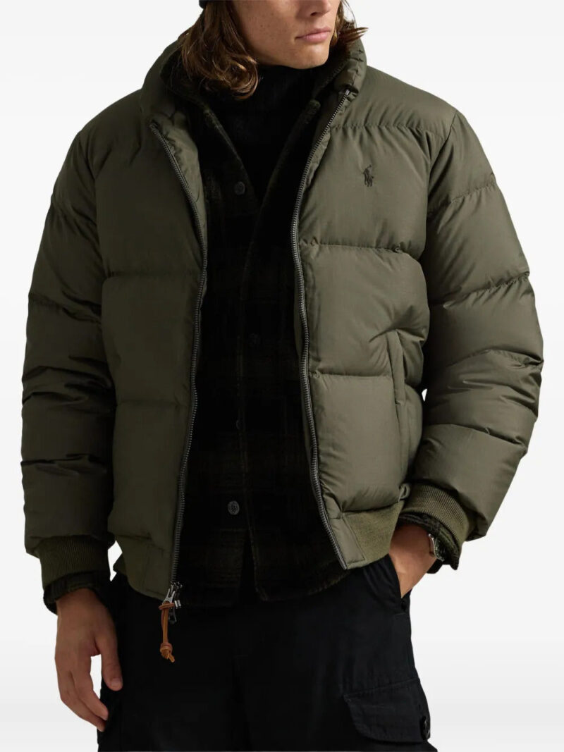 Polo Ralph Lauren logo-embroidered quilted jacket