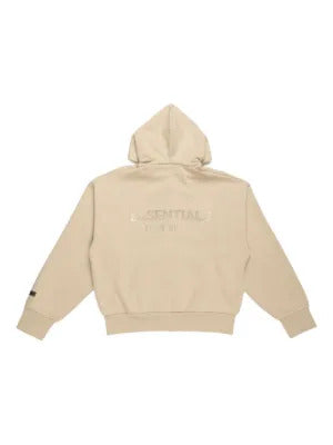 FEAR OF GOD ESSENTIALS zip-up fleece hoodie