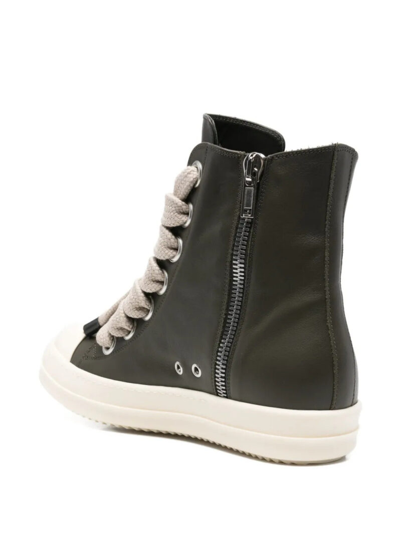 Rick Owens  35mm lace-up zip-fastening sneakers