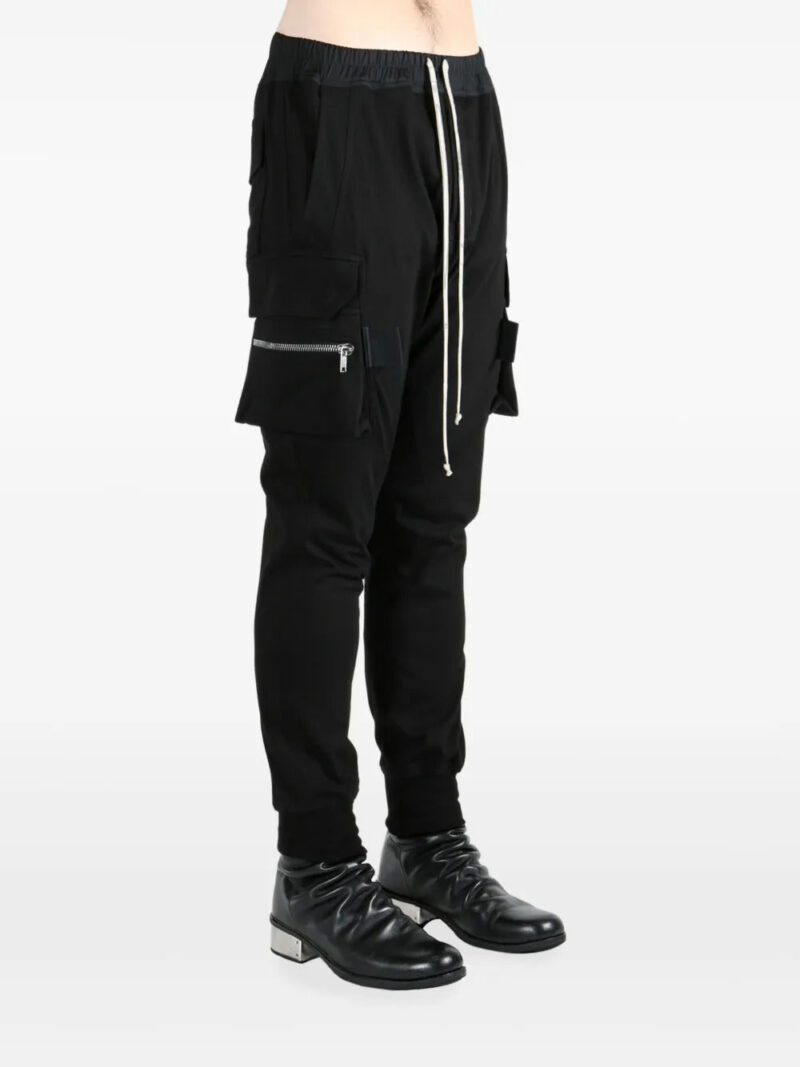 Rick Owens  zip-pocket drawstring trousers