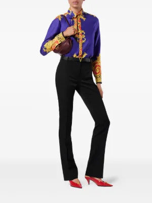 Versace baroque-print shirt