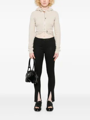 Rick Owens DRKSHDW front-split zip-detail jeans