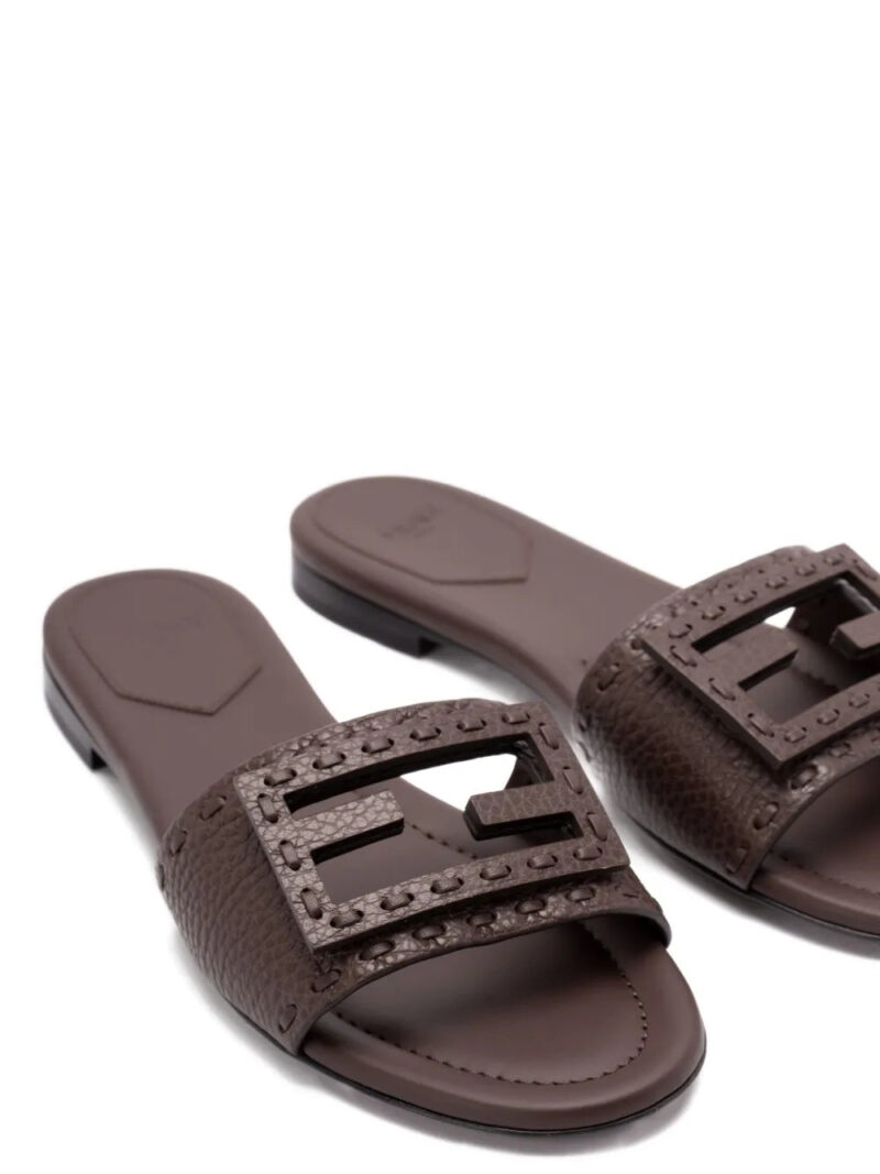 FENDI Baguette flat sandals