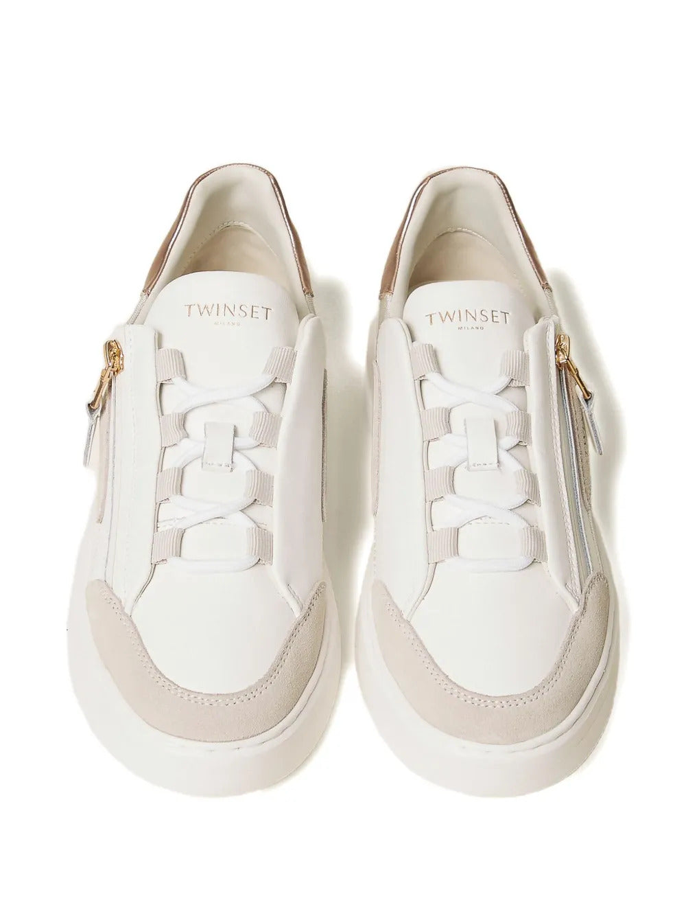 TWINSET zip-detail sneakers - Image 3