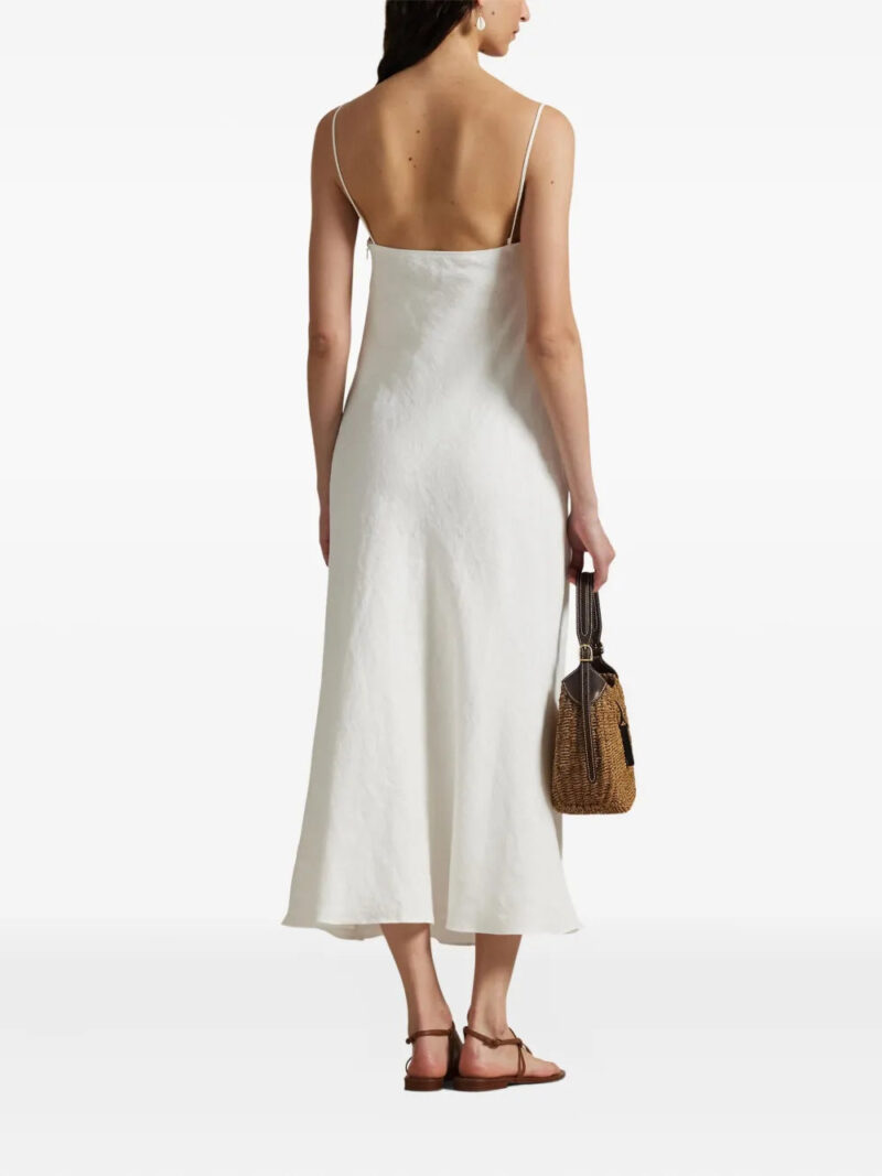 Polo Ralph Lauren sleeveless linen midi dress