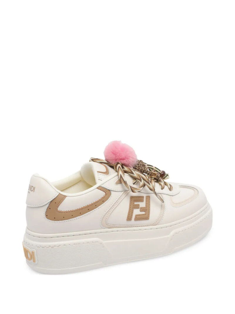 FENDI Multicolor leather Match sneakers