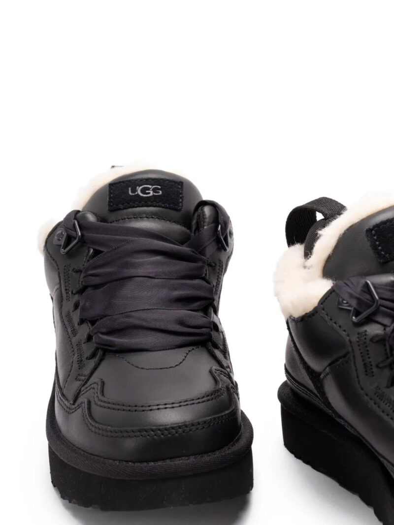 UGG  Lowmel lace-up shearling sneakers
